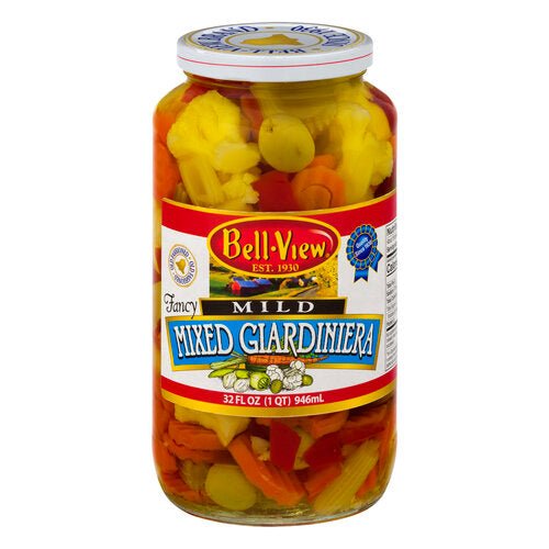 Bell-View Mild Mixed Giardiniera Quart Bell-View
