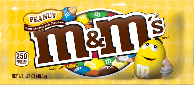 M&M's Milk Chocolate Candies with Peanuts ShopAtDean