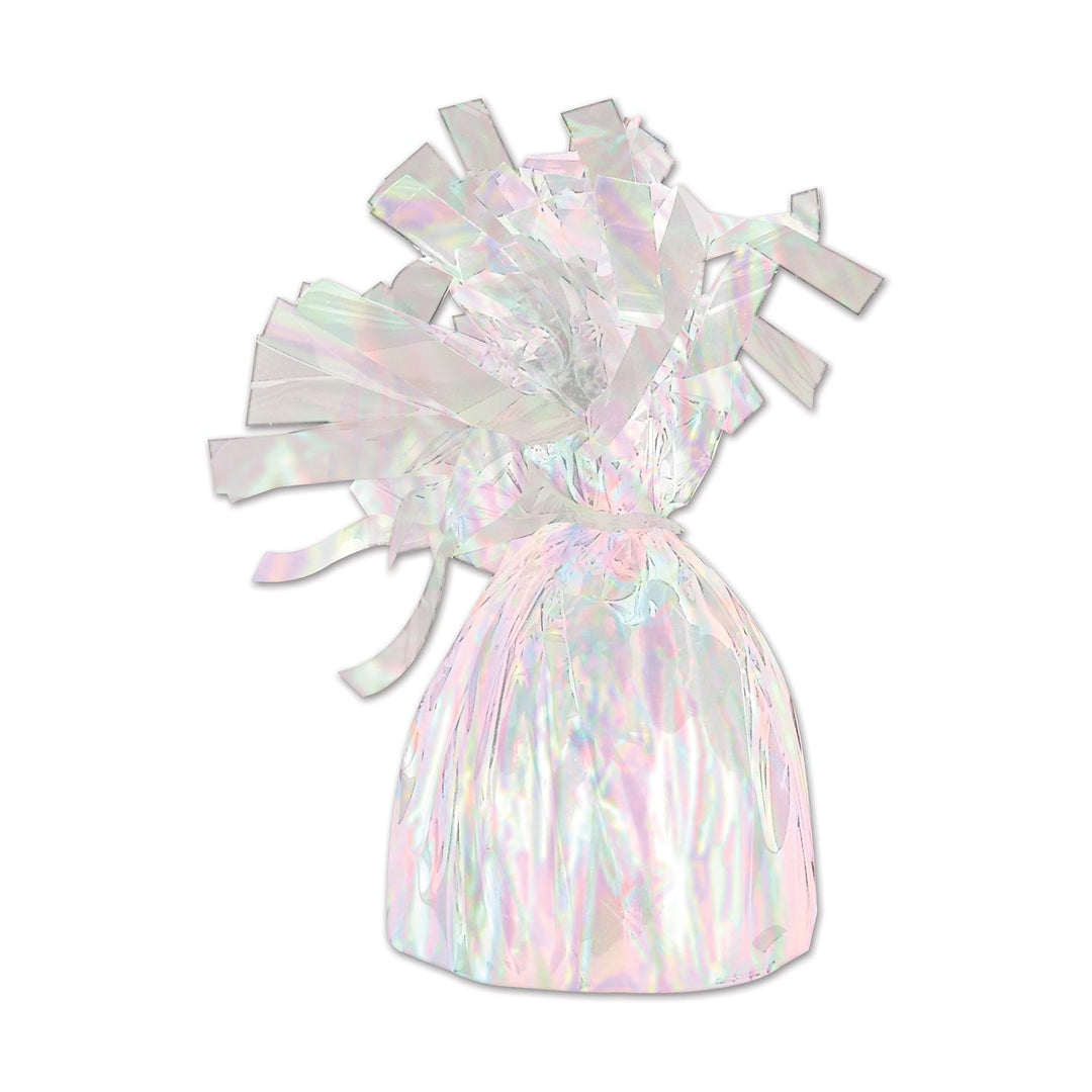 Opalescent Metallic Wrapped Balloon Weight (50804)
