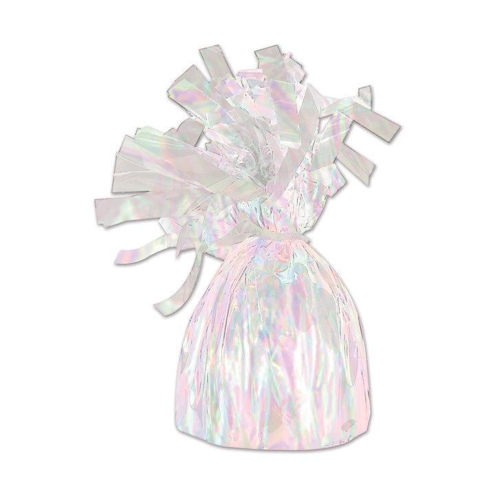 Beistle Opalescent Metallic Wrapped Balloon Weight (50804) Beistle