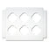 BOXit Paperboard 6-Cup Cupcake Inserts