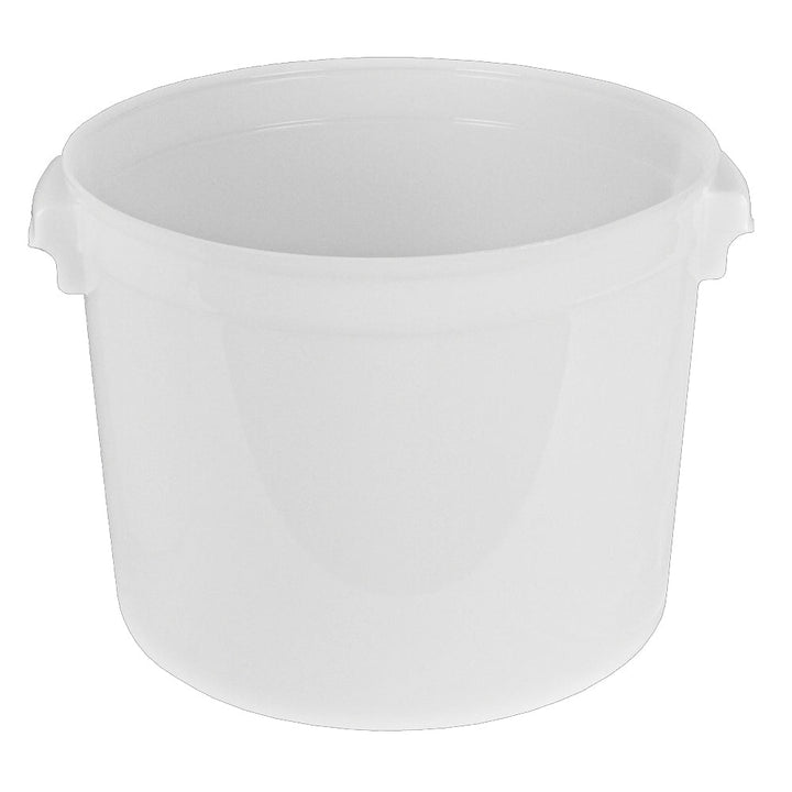 Parade Plastics Round 40 Quart Natural Storage Container Parade Plastics