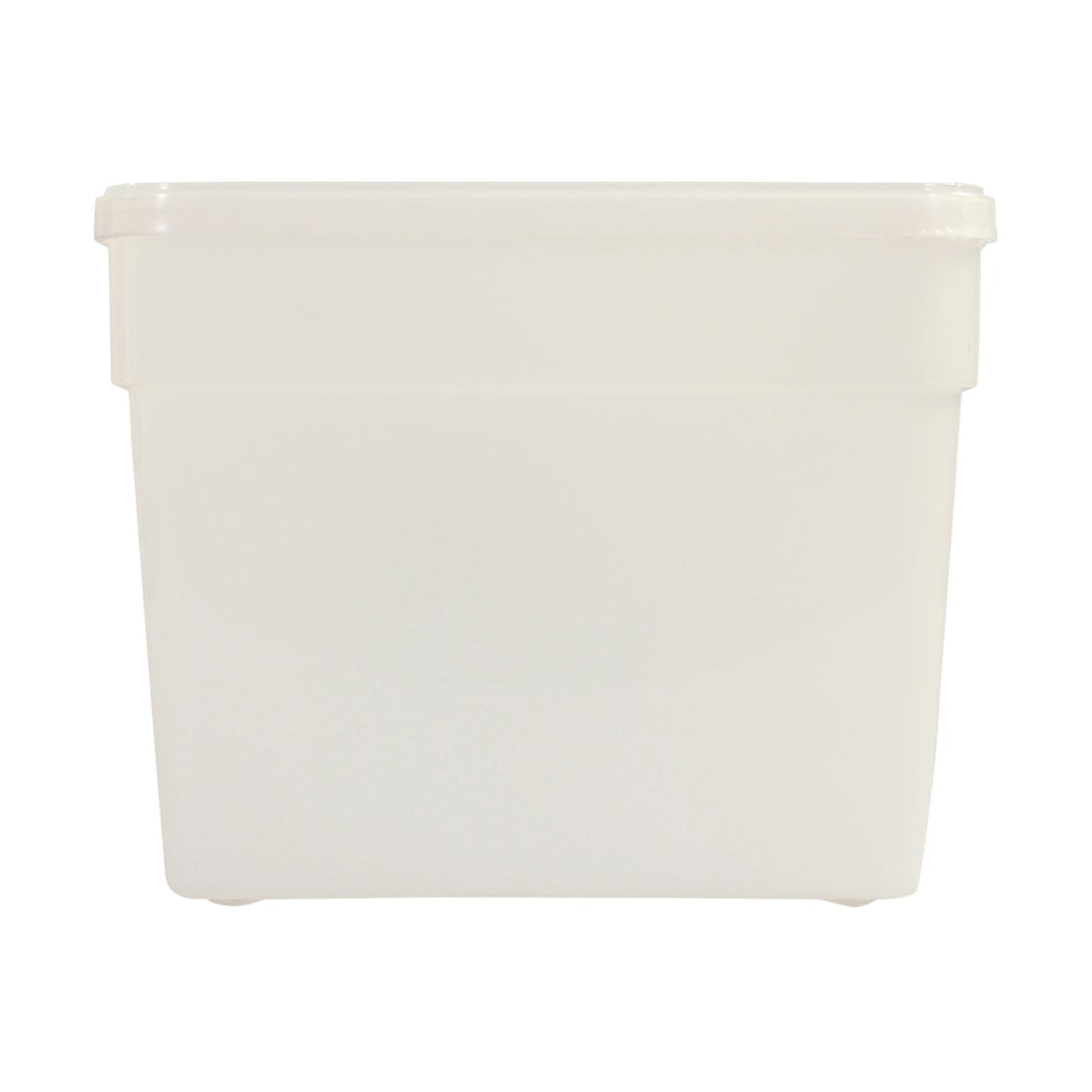 Parade Plastics Square 2 Quart Natural Storage Container