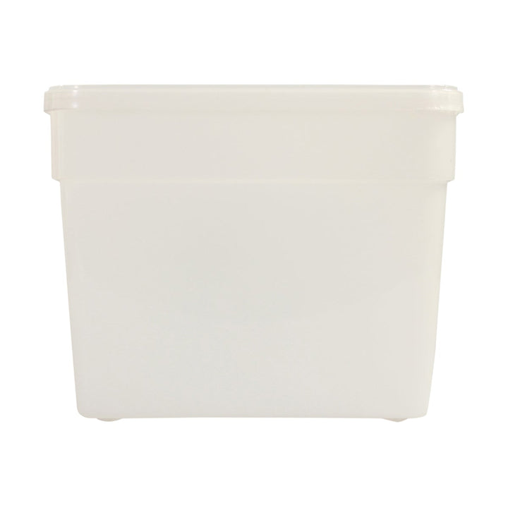 Parade Plastics Square 2 Quart Natural Storage Container Parade Plastics