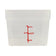 Parade Plastics Square 2 Quart Translucent Storage Container