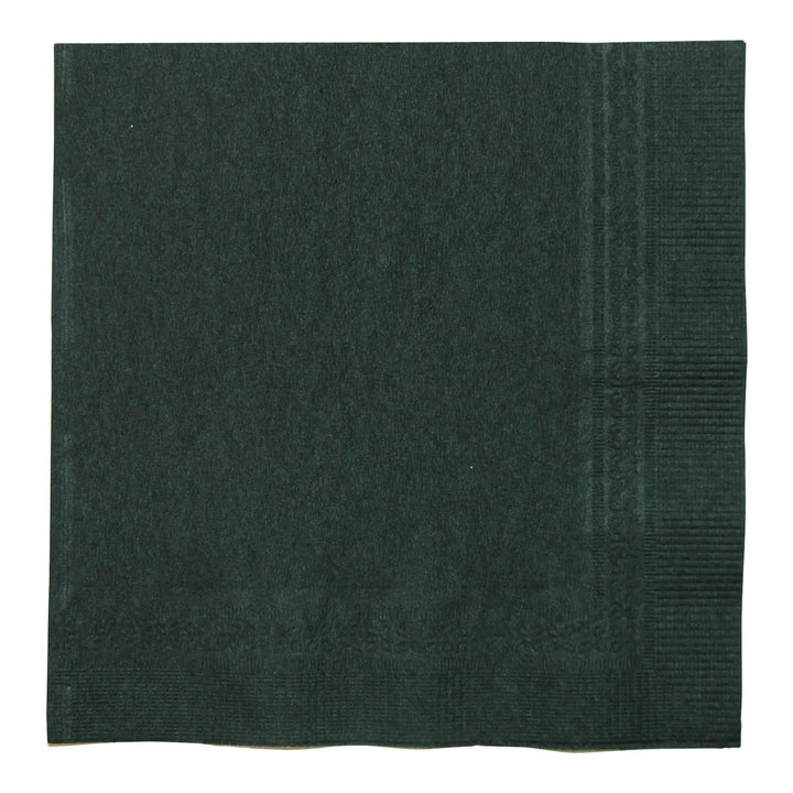 Paterson Black Beverage Napkins Paterson