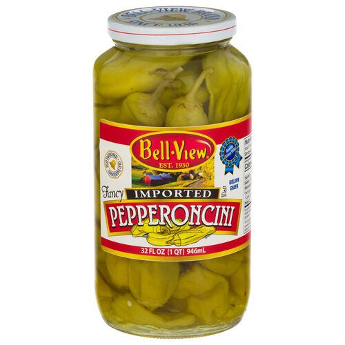 Pepperoncini Peppers 1 Quart Castella Imports