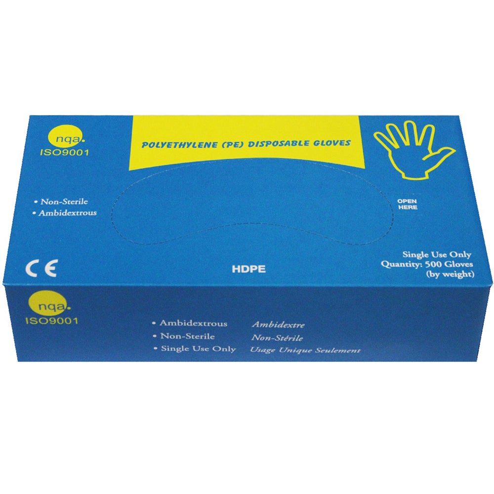 Polyethelene Gloves Size Medium