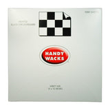Printed Black Checkboard Deli Wrap 12" x 12" (FDP12BK)
