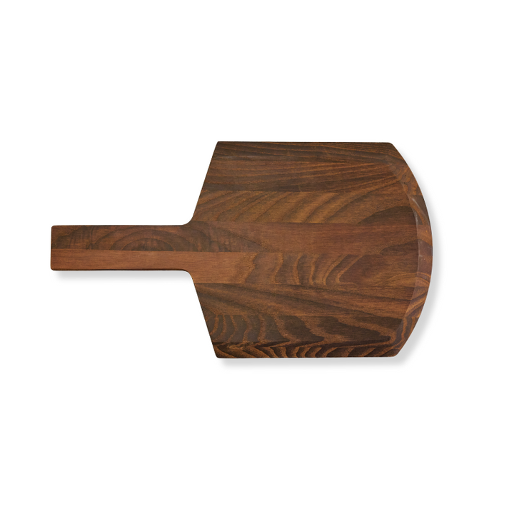 American Metalcraft AW814 9" x 8" Blade Ash Wood Short Handle Serving Peel American Metalcraft