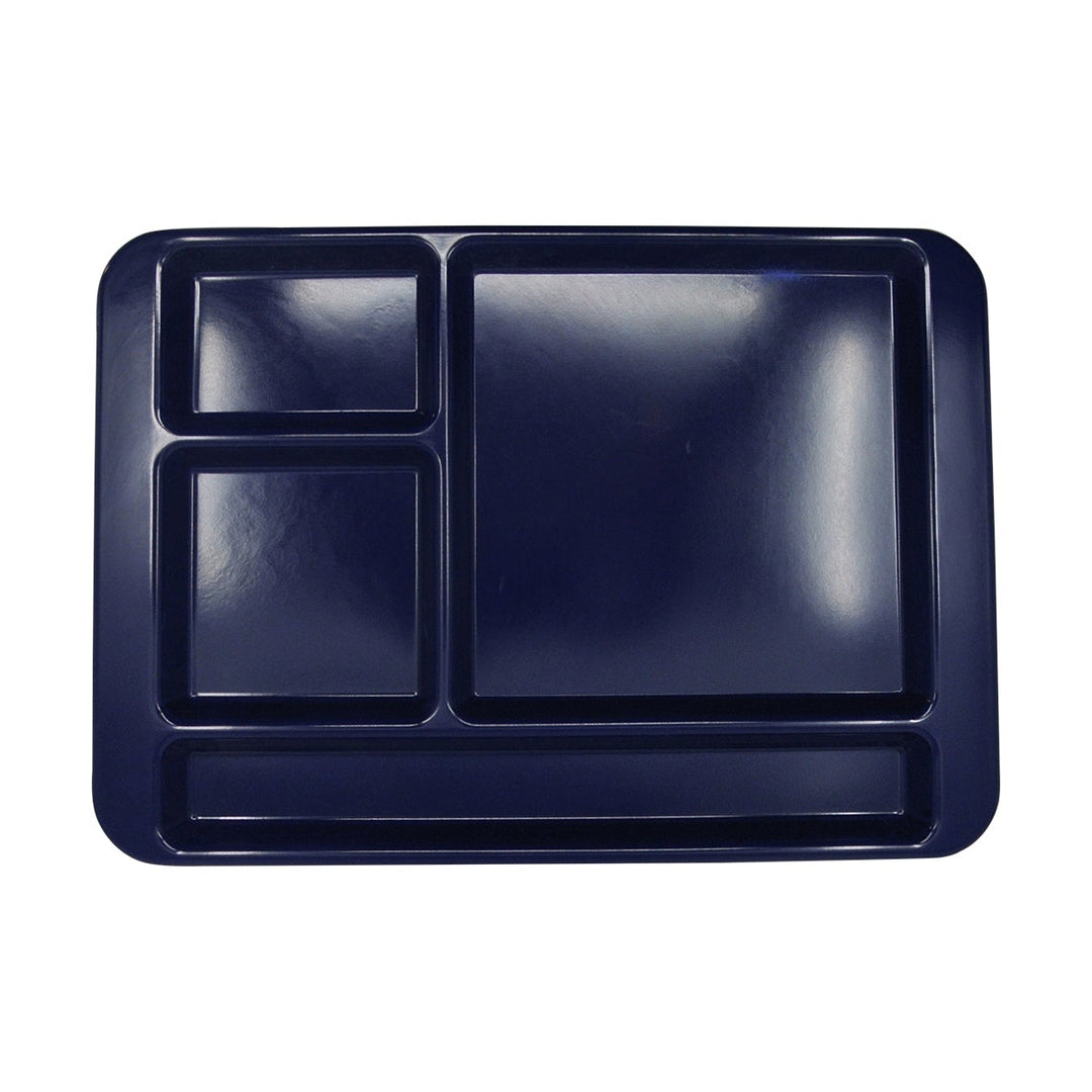 Prolon 9859-MDBL Midnight Blue 4-Cmpt Tray 12.25" x 8.75"