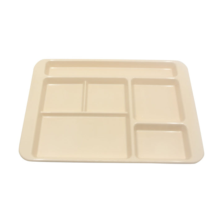 Prolon 9860-SHR Sahara Sand 6 Compartment Tray 12.25" x 8.75" Prolon