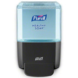Purell GOJO 5034-01 ES4 Push-Style Black Graphite Soap Dispenser