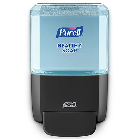 Purell GOJO 5034-01 ES4 Push-Style Black Graphite Soap Dispenser GOJO