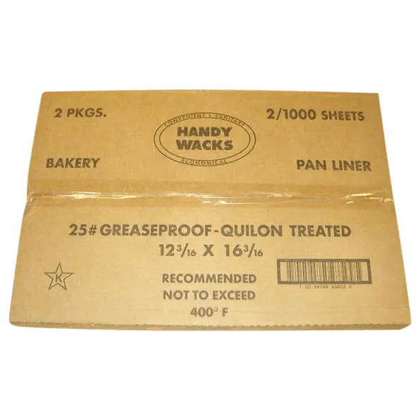 Quilon PL-1216 Baking Pan Liner 16x12 2000/Case Handy Wacks