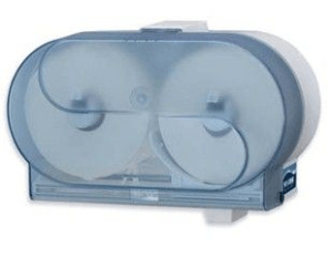 San Jamar R3600TBK San Versa Twin Toilet Paper Dispenser