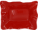 EGS 14" x 18" Red Wave Rectangle Bowl Elite Global Solutions