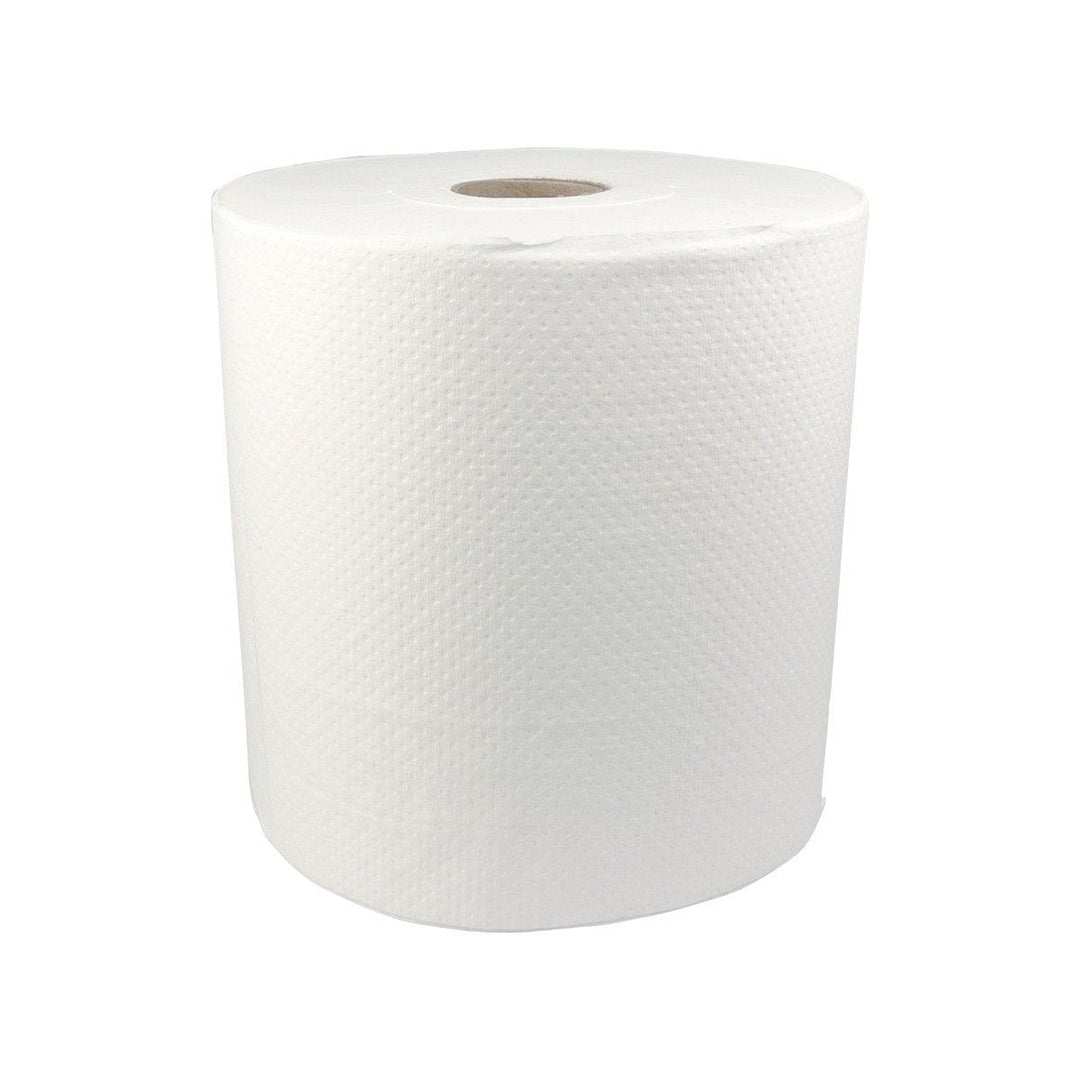 Roll Towel 8" X 800' White (6 Rolls/Case)