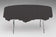 Creative Converting Round Black 82" Paper Table Covers