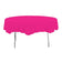 Creative Converting Round Magenta 82" Plastic Table Covers