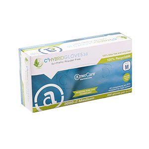 AmerCareRoyal Hybrid 3699-2 Synthetic Powder Free Medium Gloves AmerCareRoyal