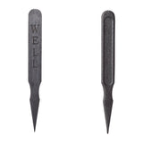 AmerCareRoyal Paper RP145E5 Black Plastic Well Steak Marker