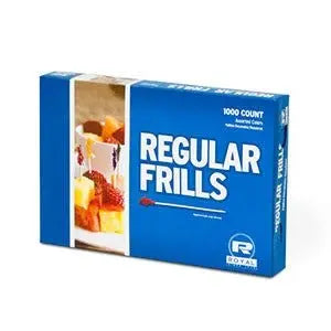 AmerCareRoyal R811W Regular Frill Wood Picks AmerCareRoyal