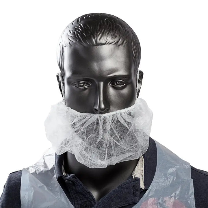 AmerCareRoyal RBP1M White Beard Covers AmerCareRoyal