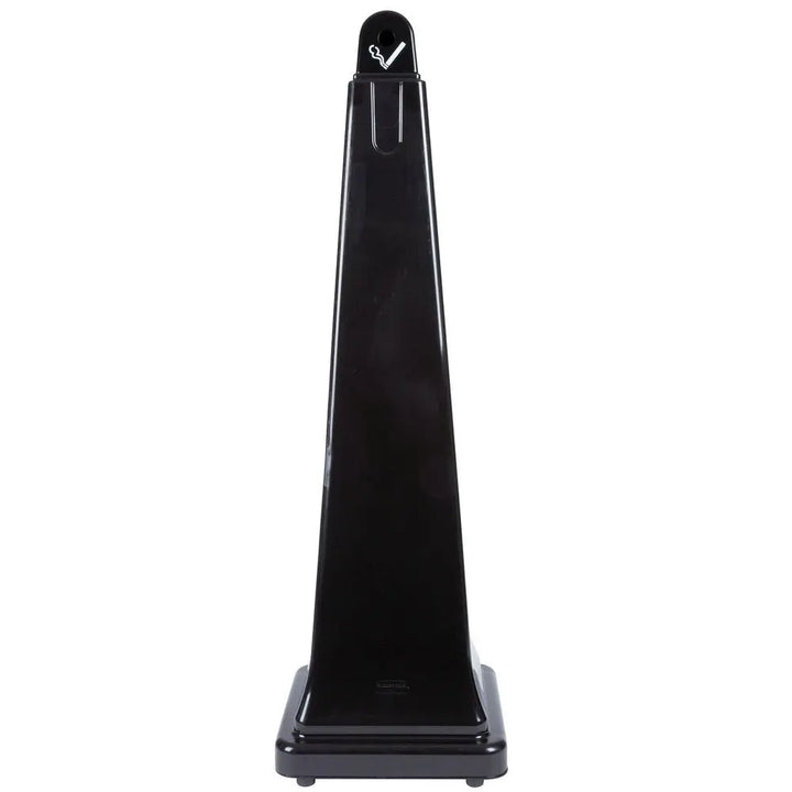 Rubbermaid 2570-88 36" Black Smokers Groundskeeper Rubbermaid