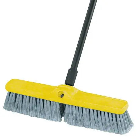 Rubbermaid 9B00-00 18" Fine Floor Sweep Broom with 54" Handle Rubbermaid