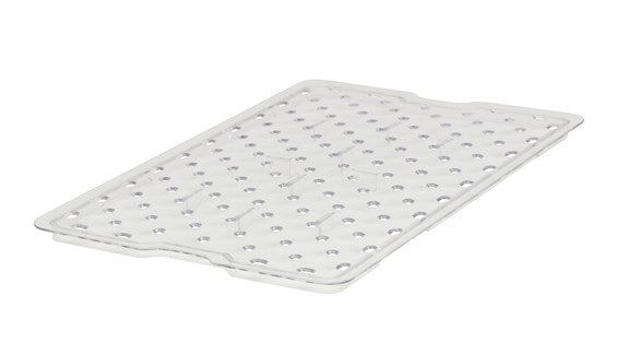 Rubbermaid FG331800CLR Clear Drain Tray For Food Box