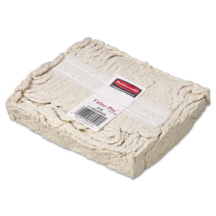 Rubbermaid V116 #16 Mophead/Cotton White Rubbermaid