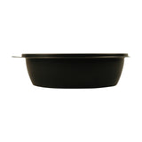 Sabert 77132B300 Fastpac 32 Oz Black Round Bowl