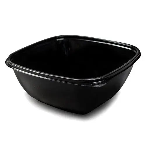 Sabert 99048B150 9" 48 Oz Square Bowls Sabert
