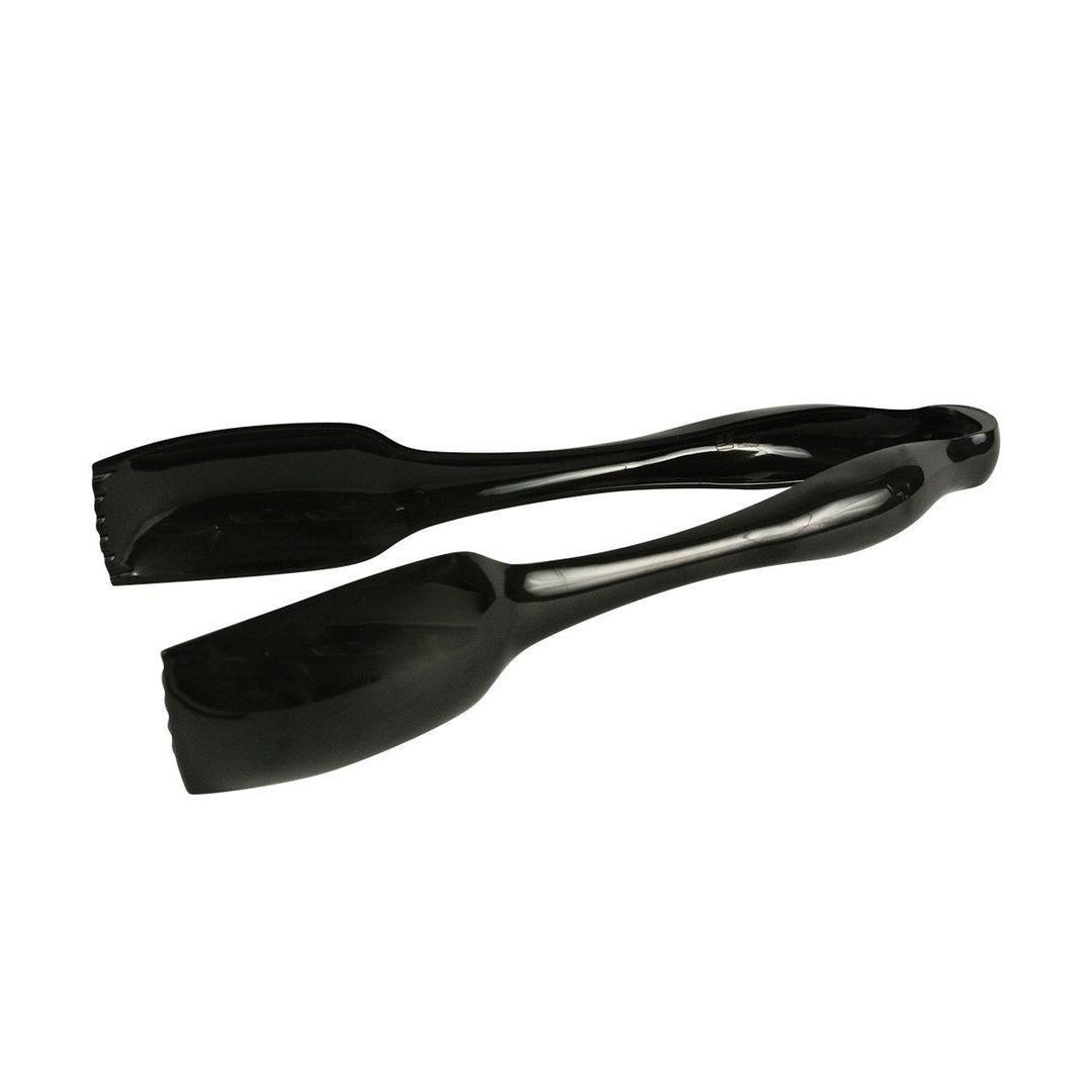 Sabert UBK36TPP 10" Black Squeeze Tongs