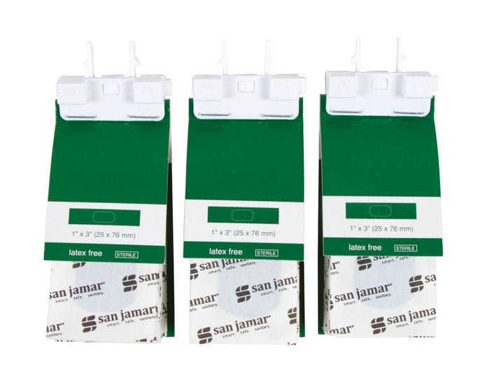 San Jamar MKBR901 Mani-Kare Strip Bandage Refill 45 Count San Jamar
