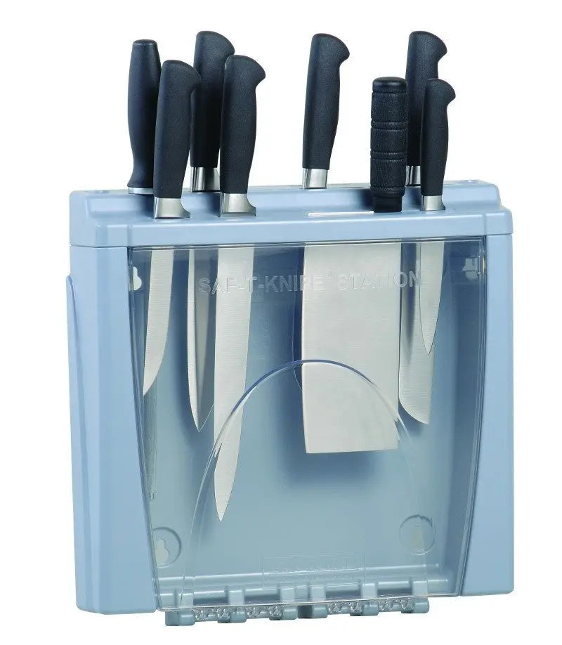 San Jamar STK1008 Saf-T-Knife Station San Jamar