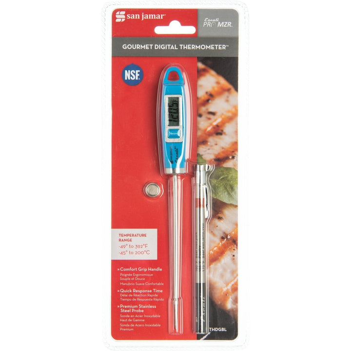 San Jamar THDGBL Gourmet Digital Thermometer -49F to 392F San Jamar