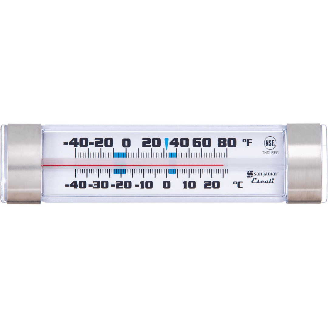San Jamar THDLRFG Escali Refrigerator/Freezer Thermometer -40 to 80 F San Jamar