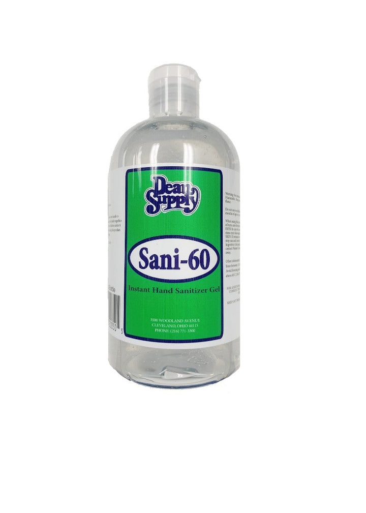 SANI60 Gel Hand Sanitizer 12 oz ShopAtDean
