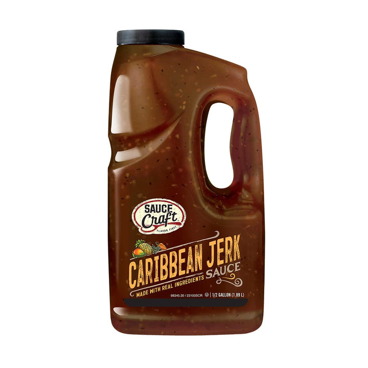 Sauce Craft Caribbean Jerk Sauce Jug, 0.5 Gallon ShopAtDean