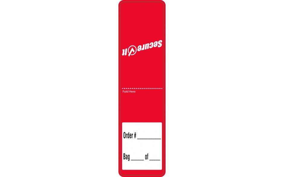 Secure It P16SI-2 Tamper Resistant Labels 1.5" x 6" 250/Roll - 2 Pack ShopAtDean