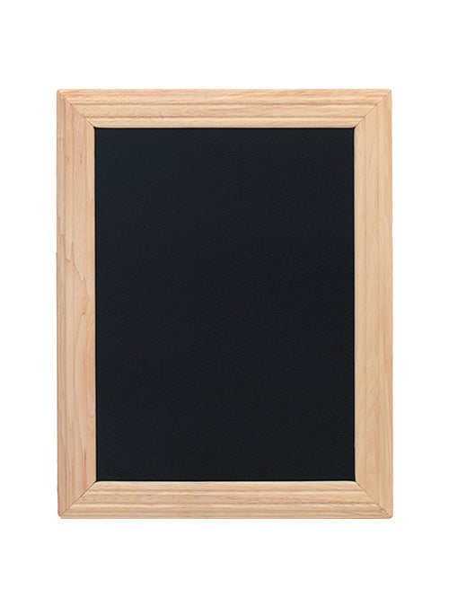 American Metalcraft Securit WBU-B-40 Beech Wood Chalk Board American Metalcraft