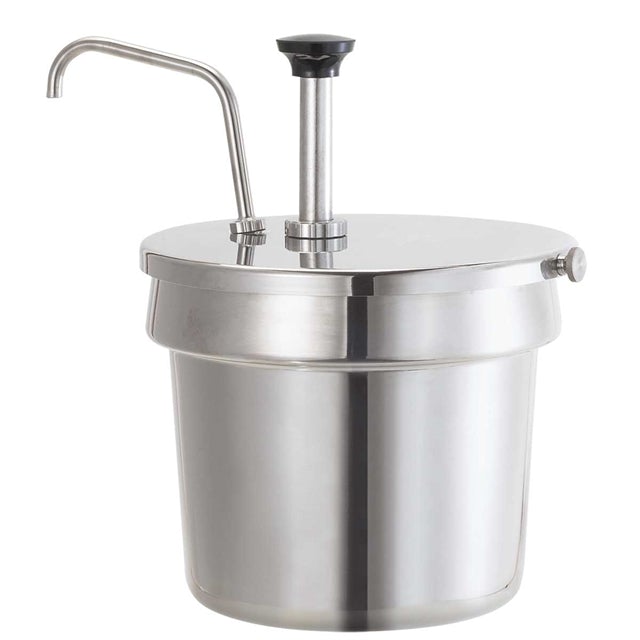 Server Products 83910 Stainless Steel Lockable 7 qt Inset Pump