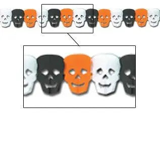 Beistle Skull Garland - 12" (01231) Beistle