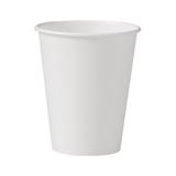 Solo 378W-2050 White 8 Oz Hot Cups