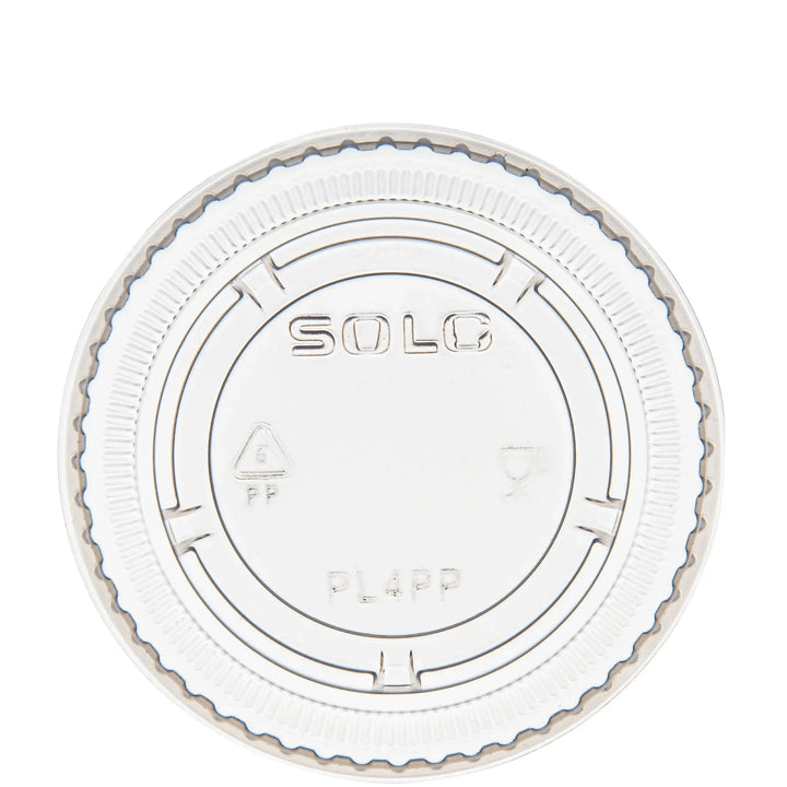 Solo Lid For 3.25-5.5 Oz Souffle Cup (PL4N) Solo