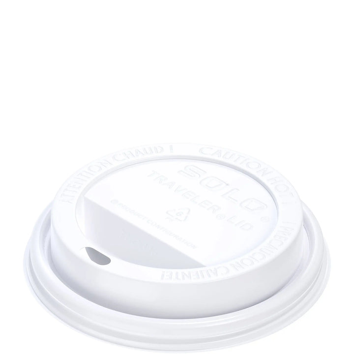 Solo TLP316-0007 10-24 Oz White Dome Lid