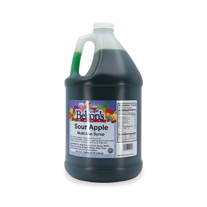Belton Sour Apple Syrup/Drink Mix Belton