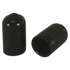 Spill Stop 302-02 Black Vinyl Dust Caps For Liquor Pourers Spill-Stop